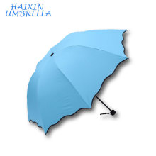 Creative Water Blooming Watermarking Wholesal Cheap Color Changing Fold Magic Umbrella Modern with Custom Logo for Advertising